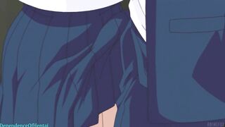 Hentai//One of the best Anime Dark Hair Blows and Loves Rough Sex//uncensored Anime