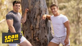 SEAN CODY - Muscled Otters Clark Reid & Kyle Go Wild On Each Other's Prick And They Both Spunk Rigid